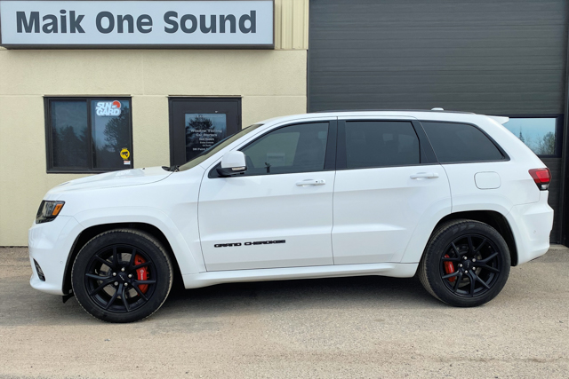 2019 Jeep SRT with professional window tint in North Bay